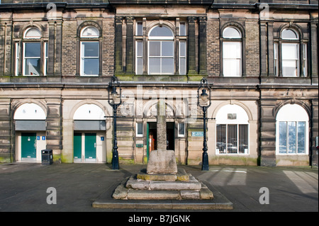 Buxton Rathaus, Marktplatz, höhere Buxton, Derbyshire, England Stockfoto