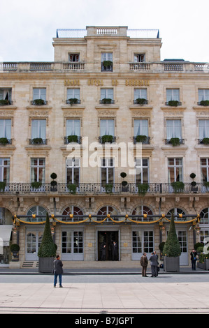 Grand Hotel de Bordeaux Regent Bordeaux Frankreich Stockfoto