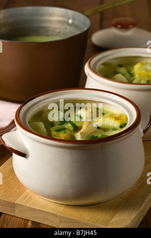 Cullen Skink Fischsuppe Scotland UK Stockfoto