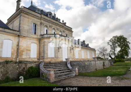 Chateau le Boscq St. Estephe Medoc Bordeaux Frankreich Stockfoto