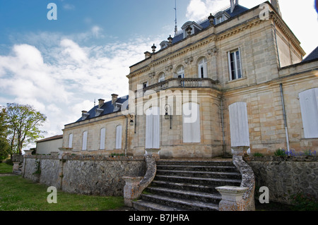 Chateau le Boscq St. Estephe Medoc Bordeaux Frankreich Stockfoto