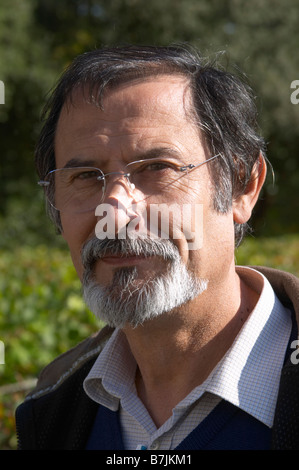 Alain Coculet, Maitre de Chai Winzer Chateau Phelan Segur St. Estephe Medoc Bordeaux Frankreich Stockfoto