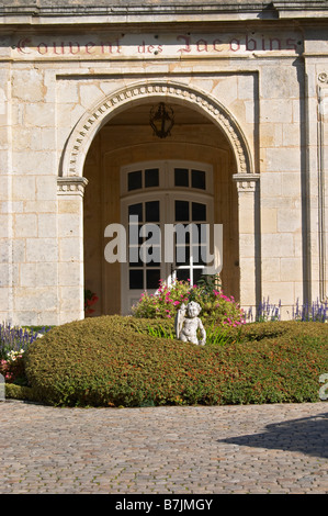 vor Gericht Hof Couvent des Jacobins saint Emilion Bordeaux Frankreich Stockfoto