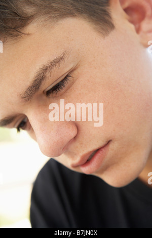 Porträt von Teenager suchen verärgert Stockfoto