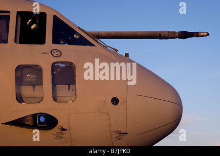 Alenia 27 Spartan in Herat´s Flughafen (Afghanistan) Stockfoto