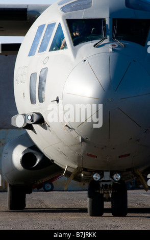 Alenia 27 Spartan in Herat´s Flughafen (Afghanistan) Stockfoto