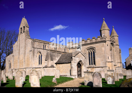 St Andrews Pfarrei Kirche Northborough Dorf Cambridgeshire County England Großbritannien Großbritannien Stockfoto