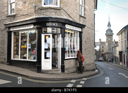 Die vernünftige Buchhandlung in Hay on Wye Herefordshire Stockfoto