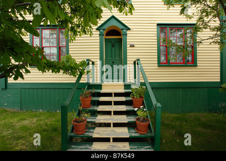 Blick auf Haus, Trinity, Neufundland, Kanada Stockfoto