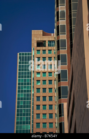 Hochhäuser Westwood CA Wilshire Boulevard Stockfoto