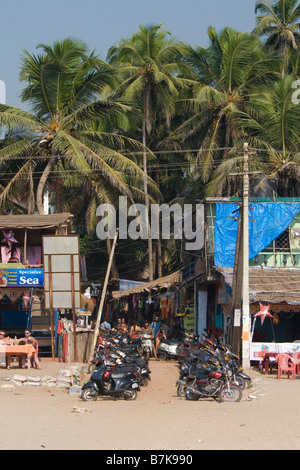 Indien, Goa. Arambol Beach. Stockfoto