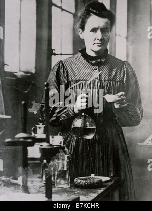 MARIE CURIE Polen geborenen französischen Physiker im Jahr 1910 Stockfoto