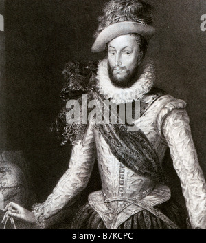 SIR WALTER RALEIGH englischer Höfling, Navigator und Dichter 1552-1618 Stockfoto