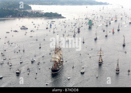 Kieler Woche 2007, Kiel, Deutschland Stockfoto