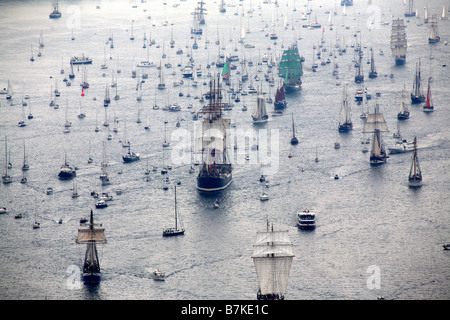 Kieler Woche 2007, Kiel, Deutschland Stockfoto