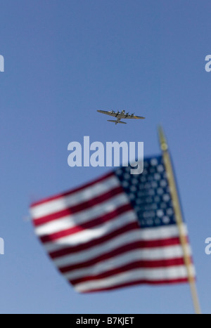 B17 Flying Fortress zweiten Weltkrieg-bomber Stockfoto