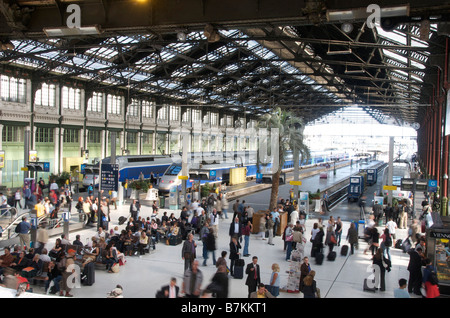 Bahnhof Gare de Lyon in Paris, Frankreich Stockfoto