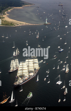 Kieler Woche 2007, Kiel, Deutschland Stockfoto