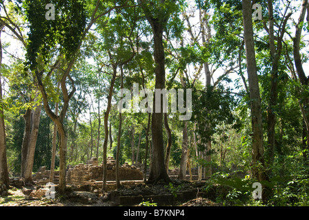 Honduras, Copan, Maya Ruinen von Copan, ein UNESCO-Weltkulturerbe. Stockfoto
