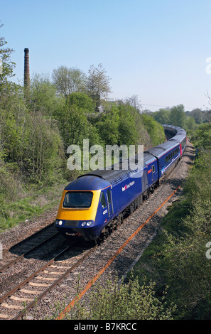 Erste große westliche HST 43132 07 30 Paddington Penzance Crofton B h 06 05 08 Stockfoto