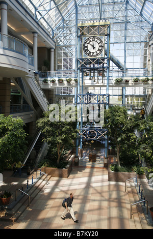 Portage Place Shopping Centre, Winnipeg, Manitoba, Kanada Stockfoto