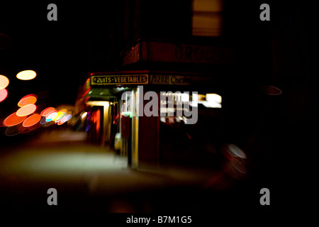 Eine alte Bodega in New York City Stockfoto