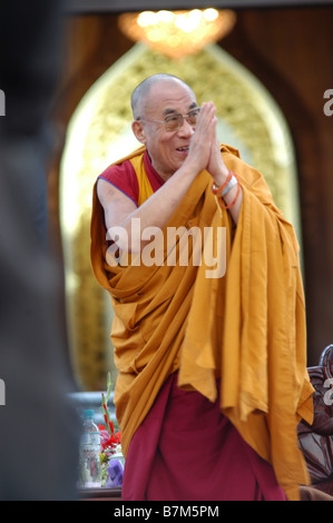 Dalai Lama in den Tempel Budist in Cotia. São Paulo, Brasilien 27. April 2006 an 18:17. Stockfoto