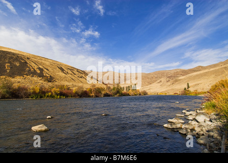 Yakima River Schlucht im Herbst Central Washington State der USA Stockfoto