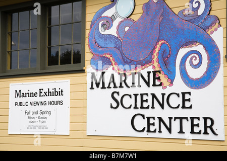 Marine Science Center in Fort Worden State Park Port Townsend Washington State USA Stockfoto