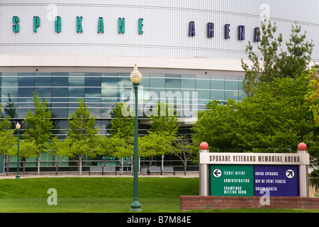 Spokane Arena Spokane Washington State USA Stockfoto