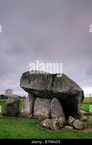 Brownshill Dolmen Cromlech Megalith-Portal Grab Deckstein Carlow Irland Stockfoto