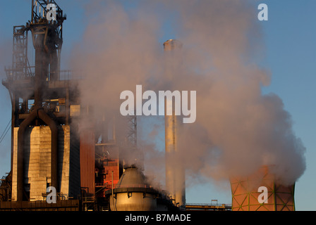 ThyssenKrupp großes 8 blast Furness, Duisburg, Nordrhein-Westfalen, Deutschland. Stockfoto