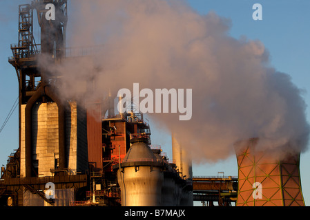 ThyssenKrupp großes 8 blast Furness, Duisburg, Nordrhein-Westfalen, Deutschland. Stockfoto