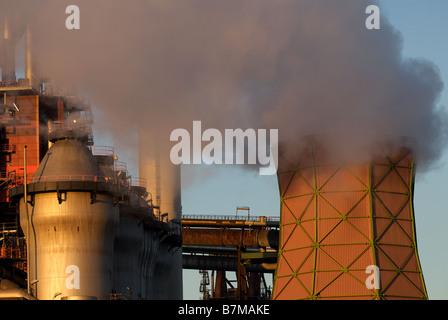 ThyssenKrupp großes 8 blast Furness, Duisburg, Nordrhein-Westfalen, Deutschland. Stockfoto