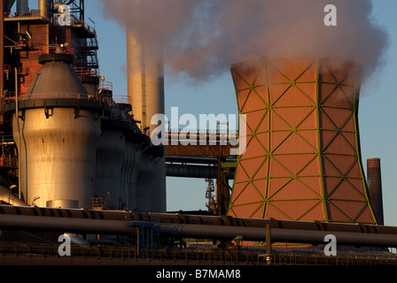 ThyssenKrupp großes 8 blast Furness, Duisburg, Nordrhein-Westfalen, Deutschland. Stockfoto