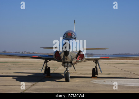 Lockheed F-80 Sternschnuppe. Stockfoto