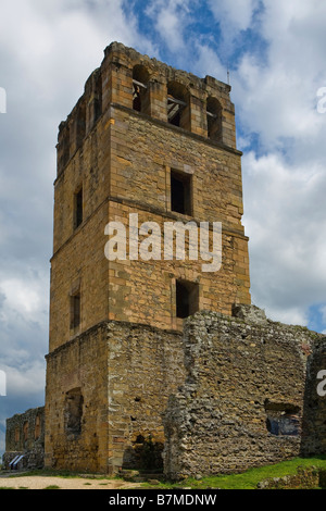 Ruinen der alten Panama City Panama Vieja zerstört durch Sir Henry Morgan im Jahre 1671 Panama City-Panama Stockfoto