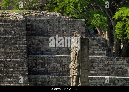 Honduras, Copan, Maya Ruinen von Copan, ein UNESCO-Weltkulturerbe. Stockfoto