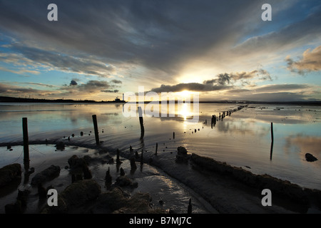 Longannet Kraftwerk Grangemouth her Mündung Schottland, Vereinigtes Königreich Stockfoto