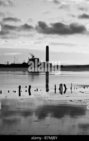 Longannet Kraftwerk Grangmouth her Mündung Schottland, Vereinigtes Königreich Stockfoto