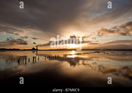 Longannet Kraftwerk Grangemouth her Mündung Schottland, Vereinigtes Königreich Stockfoto