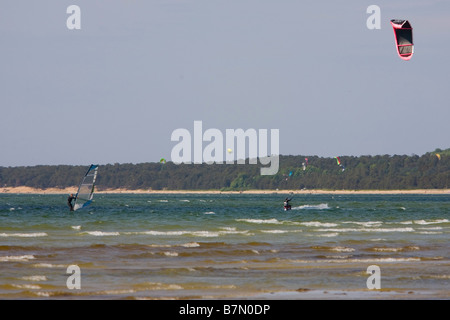 Strand von Harjumaa, Estland, Europa Stockfoto