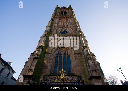 Derby Kathedrale. Die Kathedrale von Allerheiligen Stockfoto