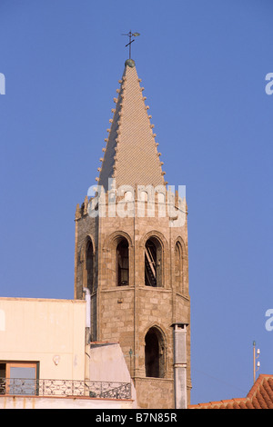 Italien, Sardinien, Alghero, Kathedrale Santa Maria Stockfoto