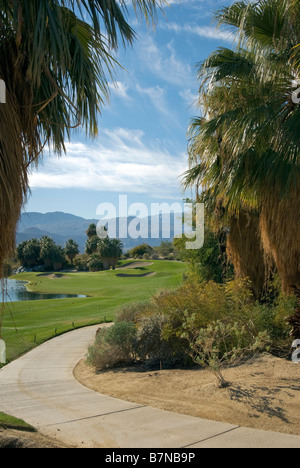 Wüste Weide Golf Resort Palm Desert CA in der Nähe von Palm Springs CA California Scenic Stockfoto