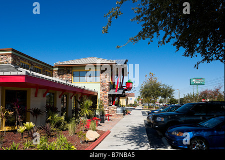 Typische Restaurants in Lake Buena Vista, Orlando, Zentral-Florida, USA Stockfoto
