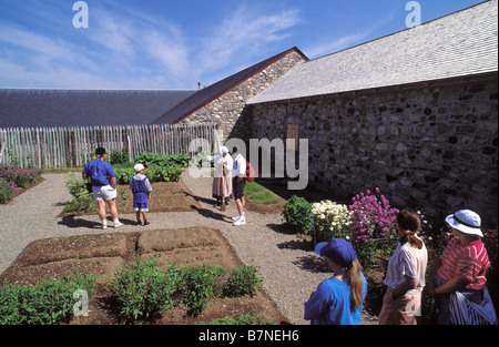 Festung von Louisbourg Cape Breton Island Nova Scotia Kanada Stockfoto