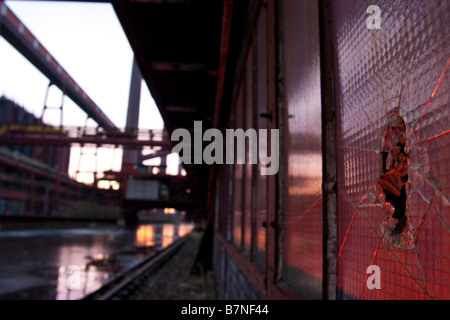 Zeche Zollverein Kokerai Kokerei, Essen Deutschland. Stockfoto