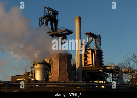 ThyssenKrupp großes 8 blast Furness, Duisburg, Nordrhein-Westfalen, Deutschland. Stockfoto