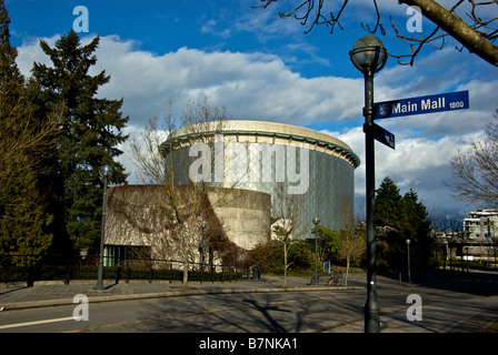 Chan-Zentrum für darstellende Kunst auf dem Campus UBC Stockfoto